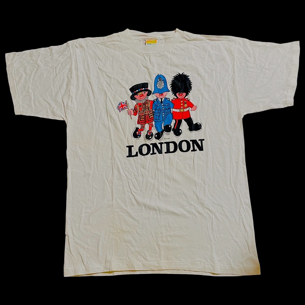 Splash‎ Tag Vintage London Shirt 1984 XL